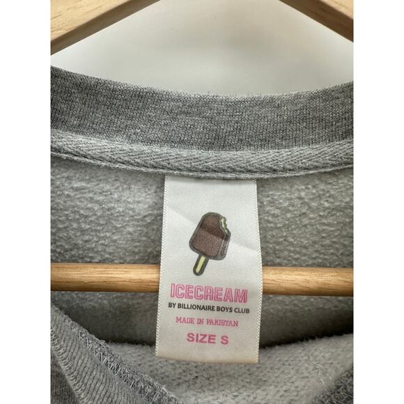 Ice Cream Billionaire Boys Club Crewneck Sweatshirt Men Small Graphic Pullover - Picture 6 of 8